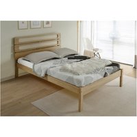 Santana 5' King Bed Frame - Light Oak
