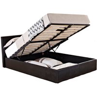 Birlea Berlin Ottoman Bed - Brown / Double