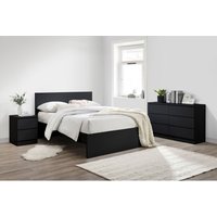 Oslo Double Bed - Black