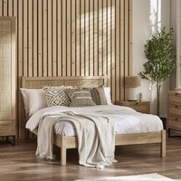 Padstow Bed - Oak / Double
