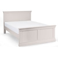 Clermont Bed  Light Grey  King | Bed Sava