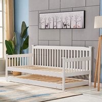 Daybed Shaker Single 3FT Wood  - White