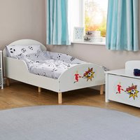 Football Kids Toddler bed - White