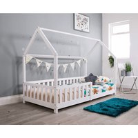 Explorer Playhouse Bed White - White