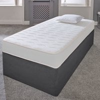 Cooltouch Essentials Darcy Wave Basic White 18cm Deep Value Spring Mattress - White / Single