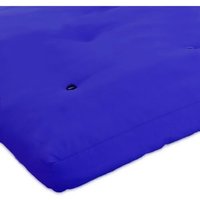 2 Seater Reflex Foam Futon Mattress Only - dark blue