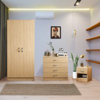 Riano Trio Bedroom Set - Pine / 75cm / MDF
