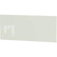 Kensington Kashmir Gloss Headboard  - White / 52cm / King
