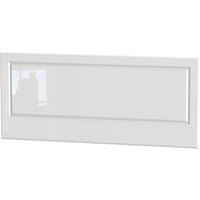 Balmoral White Gloss Headboard - White Gloss / Small Double
