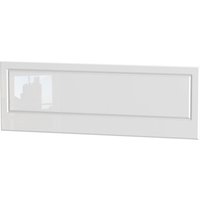Balmoral White Gloss Headboard - White Gloss / King