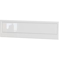 Balmoral White Gloss Headboard - White Gloss / Superking
