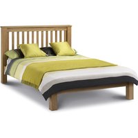 Amsterdam Oak Bed Frame - Light Oak / Double