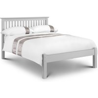 Barcelona Grey Double Bed - Dove Grey / Double