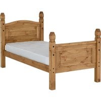 Corona 3 Bed  Distressed Waxed Pine | Bed Sava