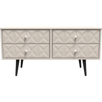 Pixel Ready Assembled 4 Drawer Bed Box - Kashmir Matt