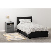 Waverley Storage Bed  - Black Single