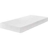 The Foam People 8" Deep All-foam medium firm Zipper cooling Max cover Mattress - White / 200cm / Double