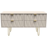 Diamond Ready Assembled 4 Drawer Bed Box - Kashmir Matt