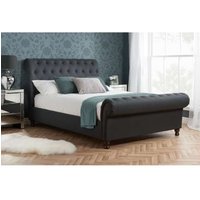 Birlea Castello Bed Charcoal - Black / Superking