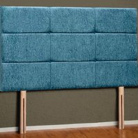 Ravenna Strutted Upholstered Headboard - Wool Jade