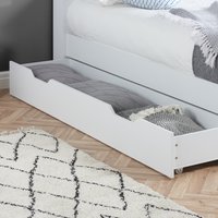 Alfie King Storage Bed - White