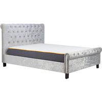 Birlea Sienna Bed - Grey / Double