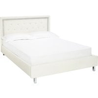 Crystalle Bed - White