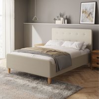 Ashbourne Ottoman Bedframe - Natural / Double