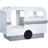 Tourer Caravan Bed - Grey and White