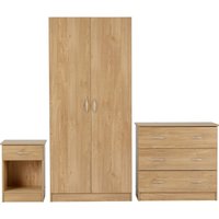 Bellingham Bedroom Set - Oak Effect
