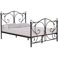 Florence Bed - Black / Double