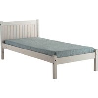 Birlea Rio Bed White Wash - White / Single