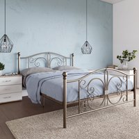 Bombay Metal Bed - Bronze / King