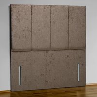 Arezzo Floor Standing Upholstered 3FT Headboard  Brown | Bed Sava