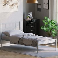 Dorset Bed Frame - Silver / Single