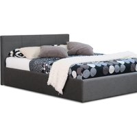 Bilancio Grey Fabric 5ft King Ottoman Storage Bed - Grey
