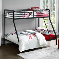 Dorel Bunk bed with singledouble  - Black