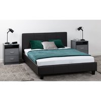 Prado 4' Small Double Bed Frame - Brown