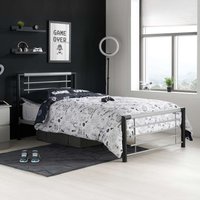 Birlea Faro Bed - Grey / Single