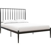 Giulia Modern Metal Bed - Black / King