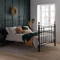 Birlea Bronte Bed - Black / Double