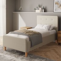 Ashbourne Ottoman Bedframe - Natural / Single