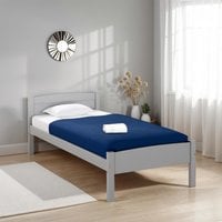 Amber 3 ' Single Bed Frame - Grey