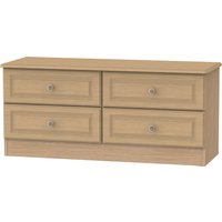 Pembury Ready Assembled 4 Drawer Bed Box - Oak