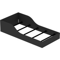 Brian Bedstead Bed Frame with Headboard - Anthracite
