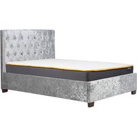 Birlea Cologne Bed - Grey / King