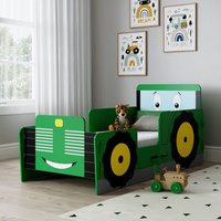 Tractor Junior Toddler Bed - Green