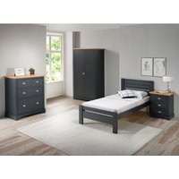 Toledo 3' Single Bed Frame - Grey