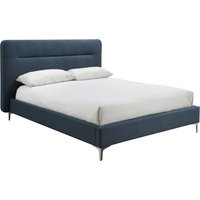 Birlea Finn Fabric Bed - Blue / Double