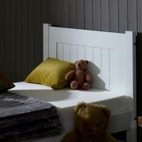 Clifton Wooden Bed Frame  Satin White  King | Bed Sava
